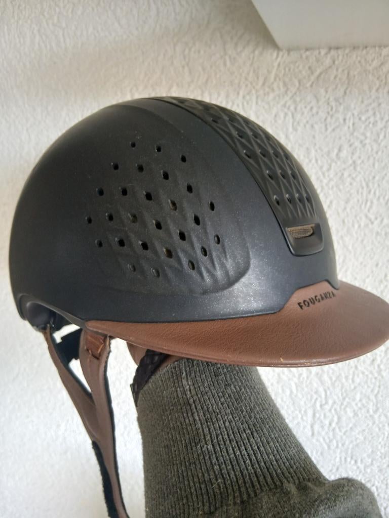 Mooie paardrij cap maat 55, Dieren en Toebehoren, Paardrijkleding, Ophalen, Zo goed als nieuw, Dressuur, Cap
