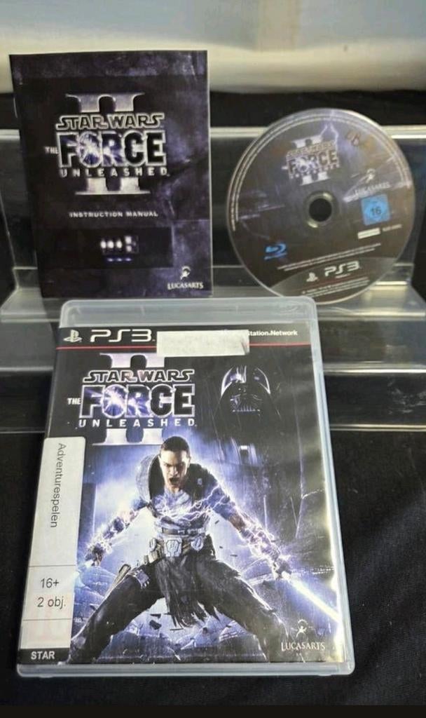 Star Wars: The Force Unleashed - PS3 (Zo goed als nieuw), Spelcomputers en Games, Avontuur en Actie, Onbekend e-mailadres, LucasArts