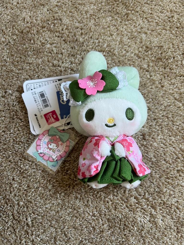 My Melody Matcha Sanrio sleutelhanger Japan *Nieuw*, Verzamelen, Ophalen of Verzenden, Nieuw