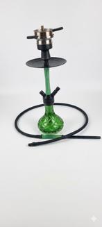 AMY DELUXE Groene Waterpijp Shisha compleet, Ophalen of Verzenden, Gebruikt, (Water)pijp