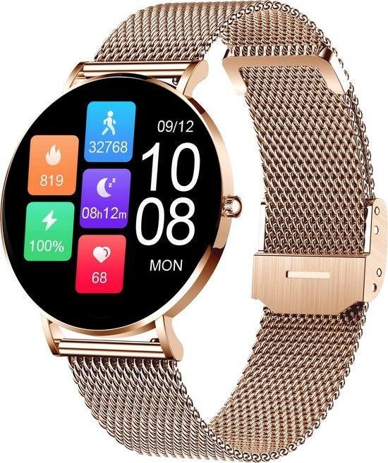 Smartwatch voor dames - Alycone Élysia PRO, IOS, Nieuw, Ophalen of Verzenden, Roze