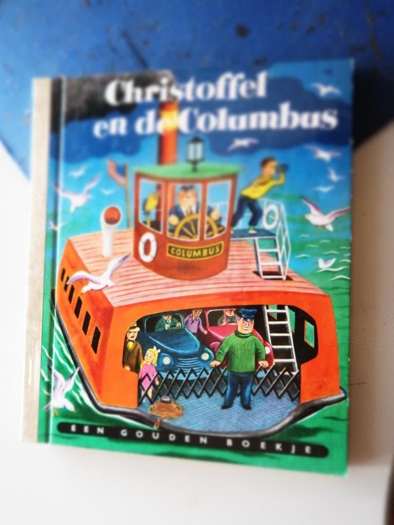 gouden boekje-Christoffel en de Columbus-1951-Han Hoekstra, Boeken, Gelezen, Fictie algemeen, Han Hoekstra, Ophalen of Verzenden