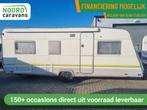 Buerstner 530 DWARSBED + CASSETTE LUIFEL + FIETSENDRAGER, Hordeur, Rondzit, 7 tot 8 meter, Bedrijf