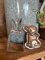 Konijntjes bakvorm chocoladevorm decoratie paashaas, Ophalen of Verzenden, Gebruikt