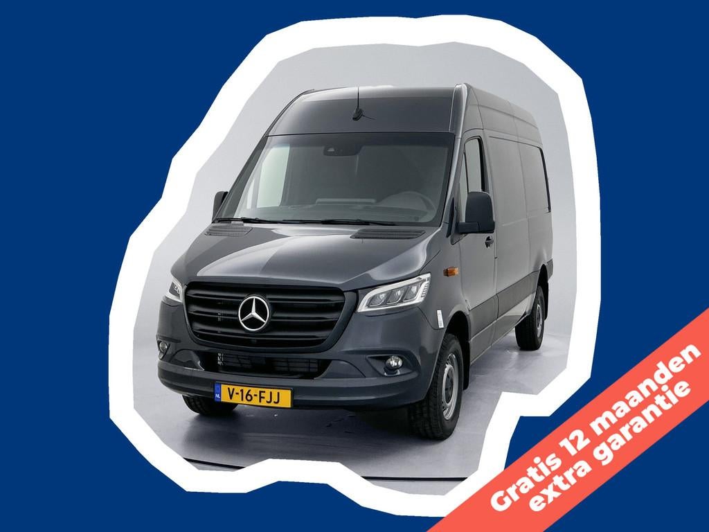 Mercedes-Benz Sprinter 319 1.9 CDI 366 L2H2 9G-Automaat Grat, Auto's, Automaat, Gebruikt, Bedrijf, Diesel