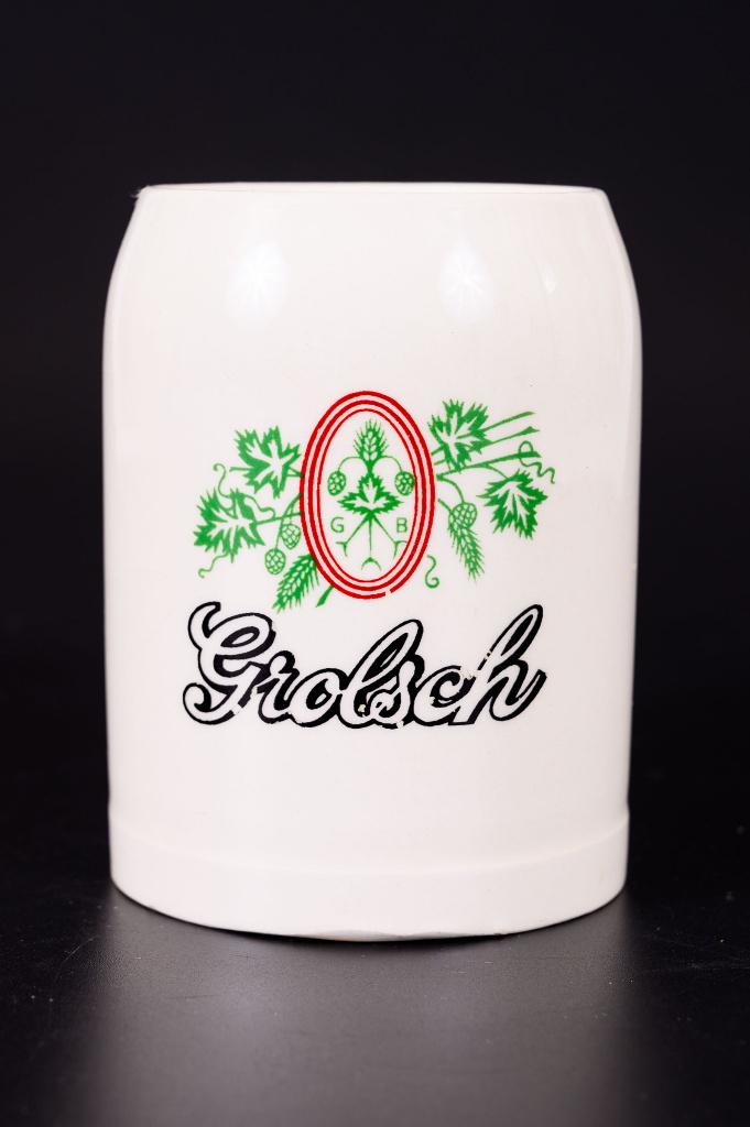 Grolsch Bier, 0,5 liter bierpul, Verzamelen, Ophalen of Verzenden, Gebruikt, Pul(len), Grolsch