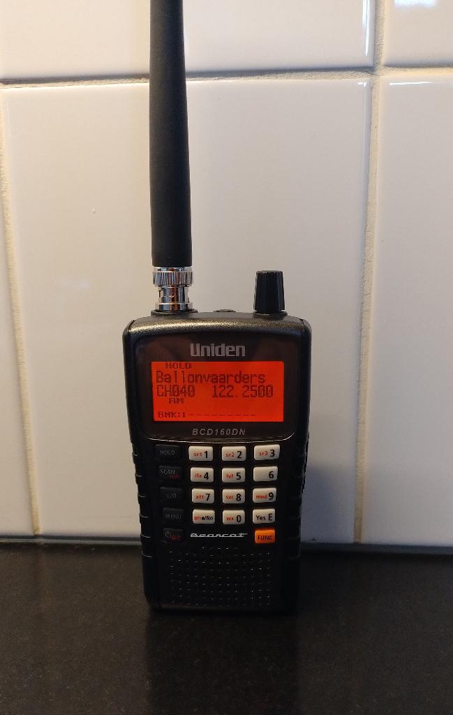 Uniden BCD160DN met BUTEL software, Ophalen of Verzenden, 500 kanalen of meer, Draagbaar