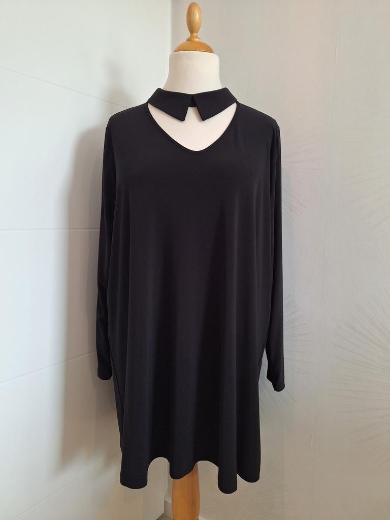Elegant zwart tuniek van Yoek maat XXL (54-56), Kleding | Dames, Ophalen of Verzenden, Zo goed als nieuw, Zwart, Blouse of Tuniek