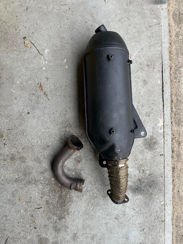 Sm06 uitlaat met rvs bocht, Ophalen of Verzenden, Gebruikt