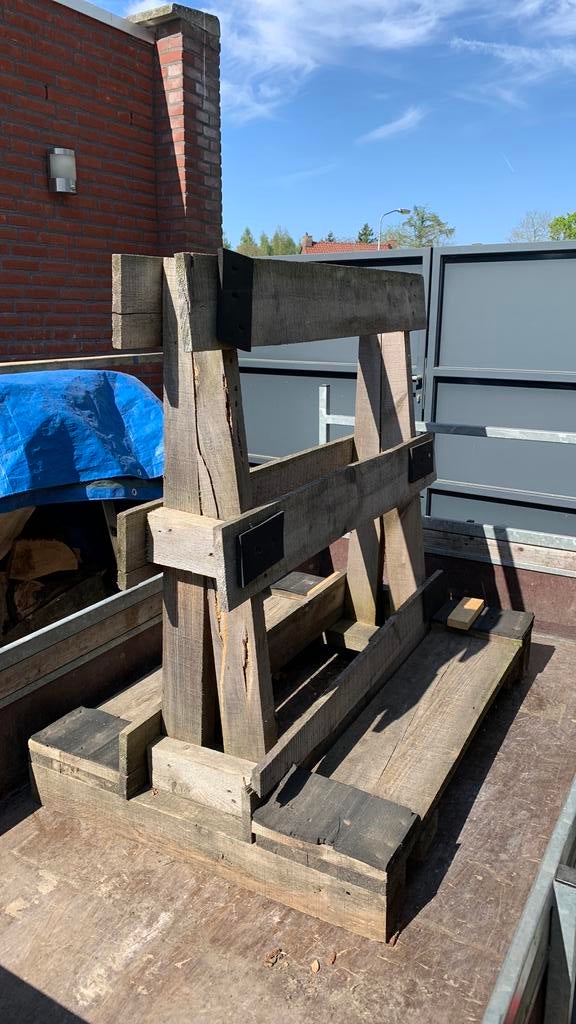 Glasbok voor het vervoeren van glas, Ophalen, Zo goed als nieuw