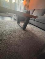 Massief Eiken Boomstam Tafel Stoelen Salontafel Complete Set, Ophalen of Verzenden, Zo goed als nieuw, Industriel, 4 tot 6 stoelen