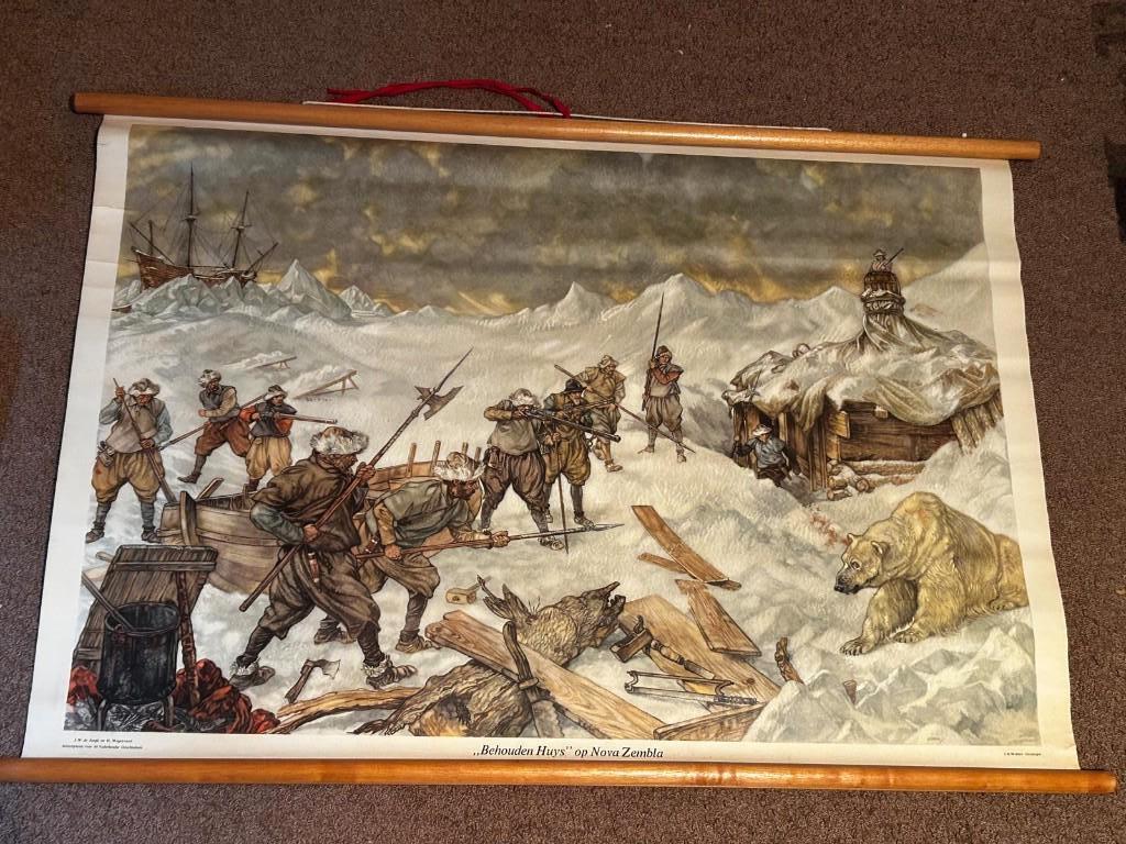 Behouden huis op Nova Zembla, Ophalen of Verzenden, Geschiedenis