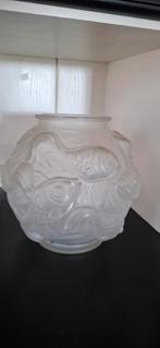 Art deco art nouveau vaas persglas. Vissen. Josef Ingwald, Ophalen of Verzenden