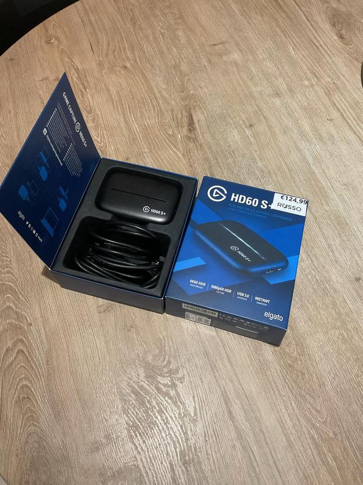 Elgato Game Capture HD60 S+ - Zo goed als nieuw!, Computers en Software, Capture cards, Zo goed als nieuw, Ophalen of Verzenden