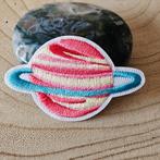 Strijk embleem Iron on Patch applicatie Planeet, Hobby en Vrije tijd, D, Nieuw, Ophalen of Verzenden, D