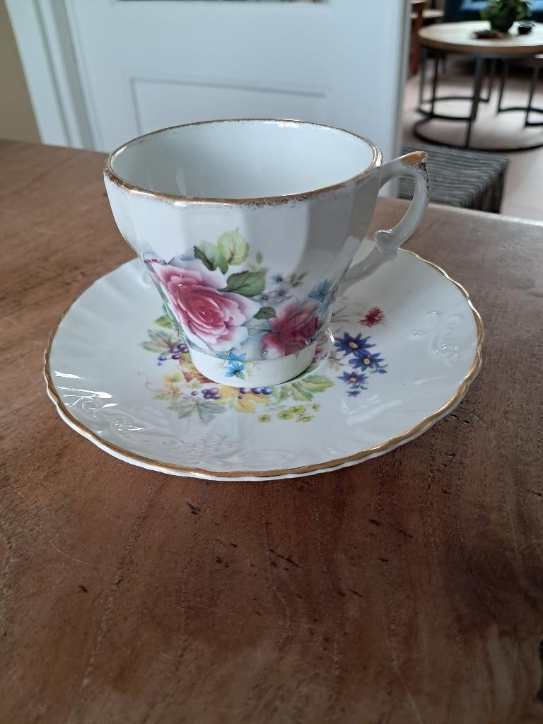 H. Aynsley & co Ltd kopje, Ophalen of Verzenden, Zo goed als nieuw, Porselein, Kop en/of schotel