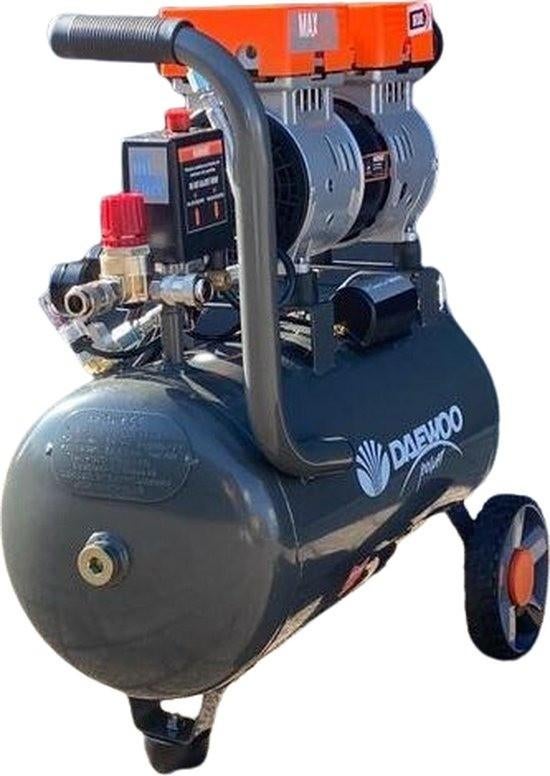Nieuwe Daewoo DAAX24L Luchtcompressor met transportschade, Doe-het-zelf en Verbouw, Compressors, 10 bar of meer, Nieuw, Ophalen of Verzenden