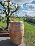 Regenton Eikenhouten Wijnvat 224L, Tuin en Terras, Regentonnen, 150 liter of meer, Ophalen, Nieuw, Hout