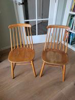Twee Houten Nesto Stoelen, Ophalen, Gebruikt, Twee, Bruin