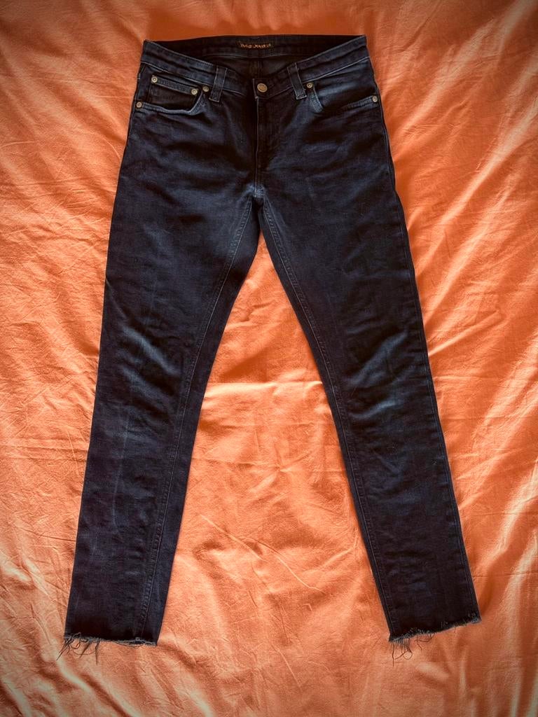 Nudie Jeans Skinny Lin W30, Ophalen of Verzenden, Gedragen, Zwart, W32 (confectie 46) of kleiner