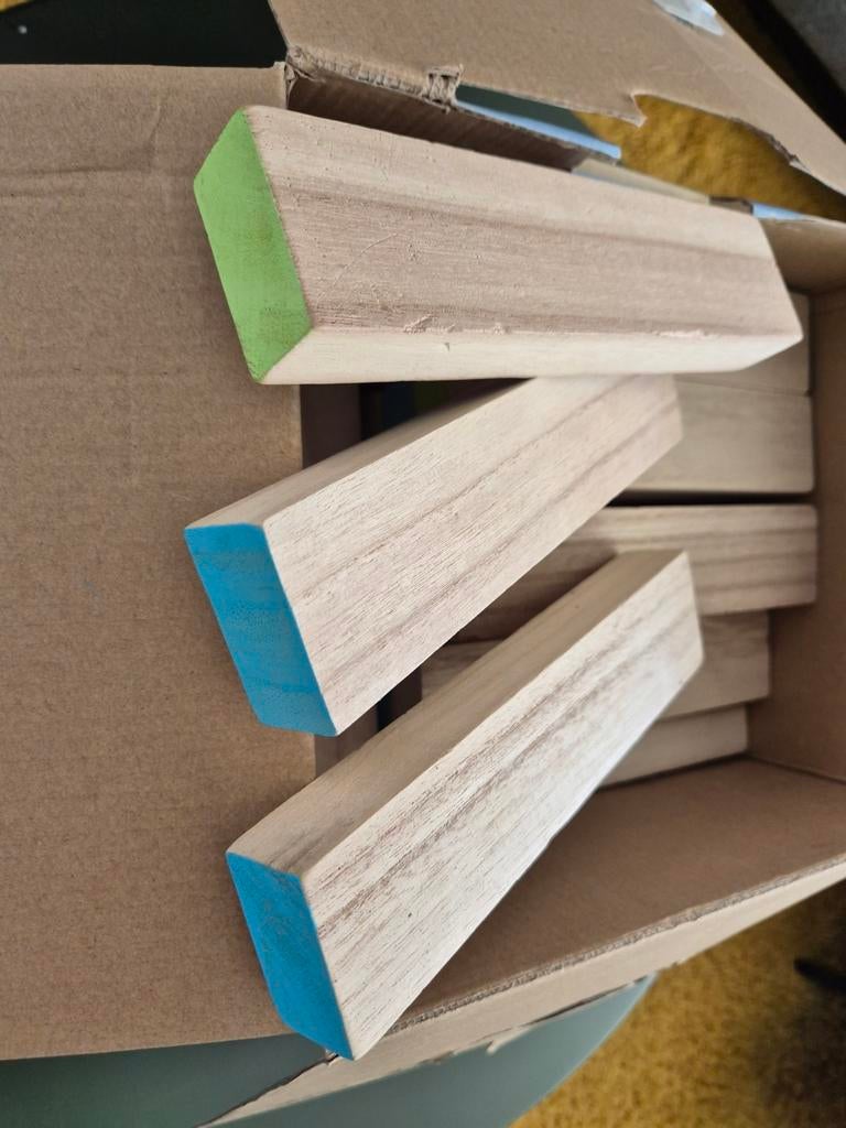 Grote houten blokken, Ophalen of Verzenden