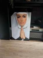 2x Acrylaat Schilderij Nonnen, Ophalen of Verzenden