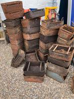 Stoere oude stapelbak magazijnbak industrieel stapelbakken, Ophalen, Nieuw, Minder dan 50 cm