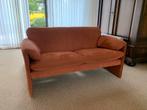 Oranje Bora Bora Leolux tweezitsbank, Huis en Inrichting, Banken | Bankstellen, Ophalen, Overige materialen, Gebruikt, 150 tot 200 cm