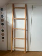 Houten decoratie ladder 120 cm hoog, Huis en Inrichting, Woonaccessoires | Overige, Ophalen, Hout, Bruin, Landelijk