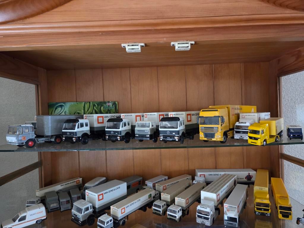 Model vrachtauto's, Ophalen