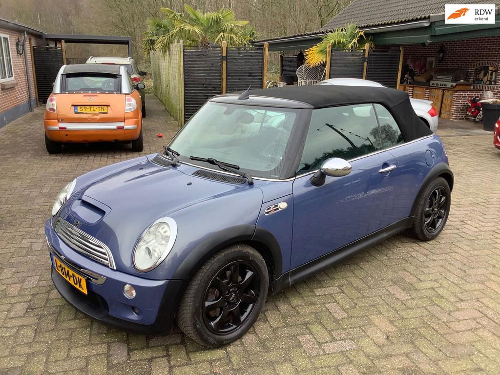 Mini Mini Cabrio 1.6 Cooper S nieuwe apk tot 3-2027, Gebruikt, 4 cilinders, Cabriolet, 11 km/l