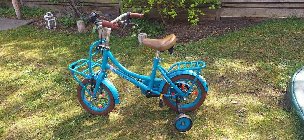 Kinderfiets 12 inch met zijwieltjes - Ideaal voor beginners, Fietsen en Brommers, Fietsen | Kinderfietsjes, Ophalen, Gebruikt