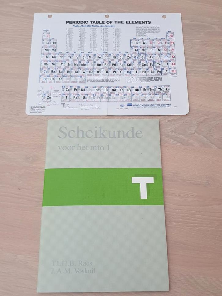 Scheikunde voor het mto 1 - inclusief periodiek systeem, Boeken, Schoolboeken, Zo goed als nieuw, Scheikunde, Overige niveaus