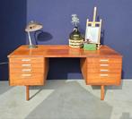 Groot vintage Deens bureau, Palissanderhout, Kai Kristiansen, Ophalen, Gebruikt, Onbekend, Onbekend
