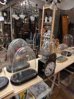 Antieke ovale glazen stolpen €60. Per stuk, Ophalen