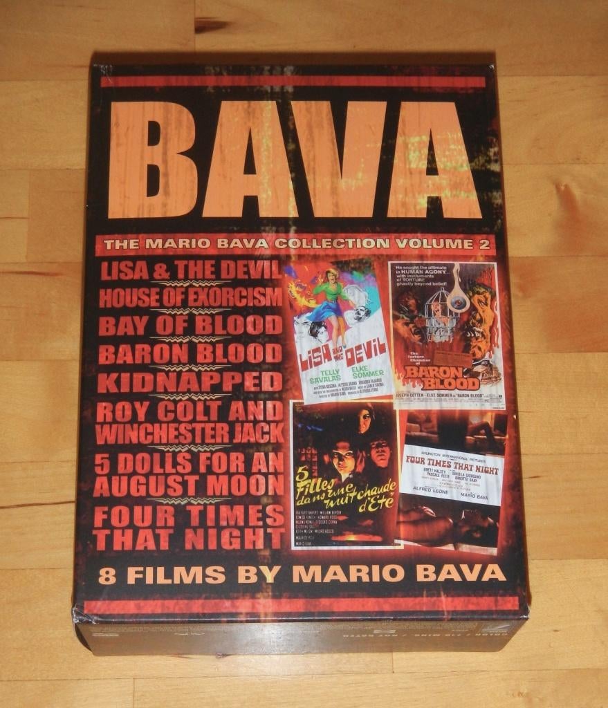 dvd boxset - The Mario Bava Collection volume 2 - Regio 1, Ophalen, Alle leeftijden, Slasher, Boxset