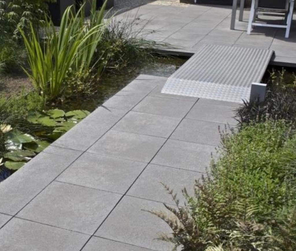 € 25m2 Partij Oud Hollandse Beton Tegels,  zaterdag afhalen?, Tuin en Terras, Ophalen, Nieuw, 10 m² of meer, Beton