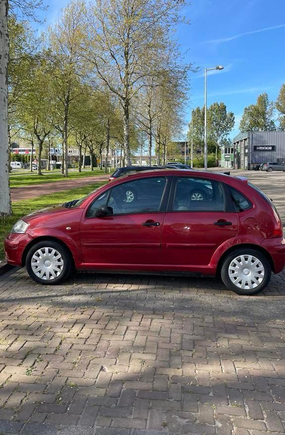 Citroën C3 1.4 I AUT 2005 Rood, Auto's, Citroën, 4 cilinders, 1051 kg, Origineel Nederlands, Particulier