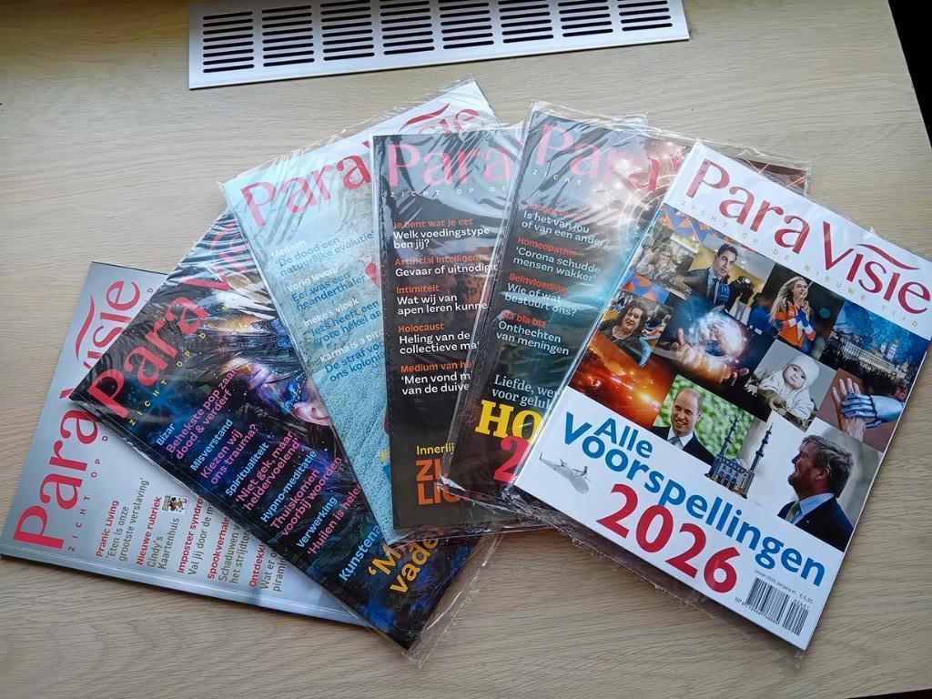 6 edities van tijdschrift ParaVisie, Ophalen of Verzenden, Nieuw, Lichaam en Geest