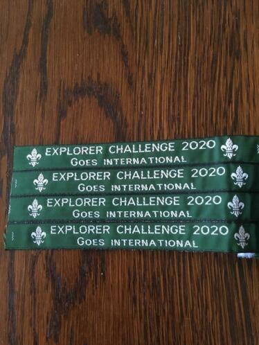 Scouting naambandjes, Verzamelen, Scouting, Nieuw, Embleem, Speld of Insigne, Ophalen of Verzenden