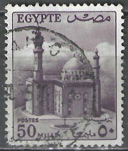 Egypte 1953/1956 - Yvert 322 - Moskee Sultan Hussein   (ST), Verzenden, Egypte, Gestempeld