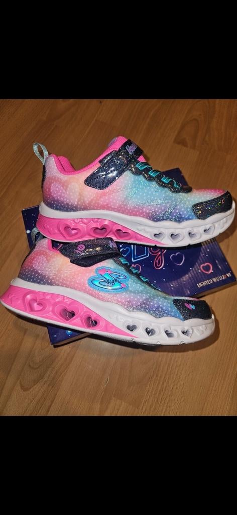 Nieuwe Skechers maat 35 met lichtjes, Ophalen, Meisje, Sportschoenen, Nieuw