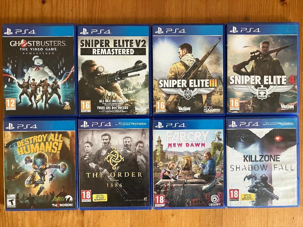 Diverse games voor de PS4, Overige genres, 1 speler, Ophalen of Verzenden, Zo goed als nieuw