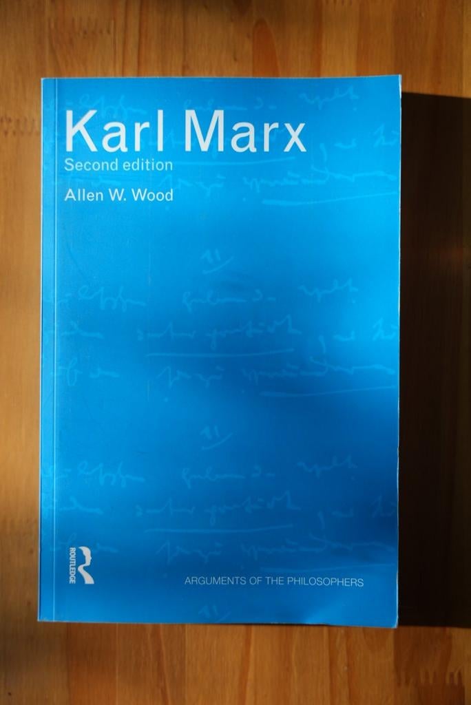 Karl Marx - Allen W. Wood (Second Edition) Engels, Ophalen of Verzenden, Zo goed als nieuw, Wijsbegeerte of Ethiek, Allen W. Wood
