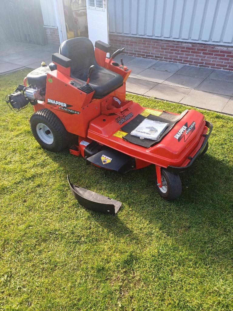 Snapper Z-rider Zeroturn 15,5pk OHV B&S zijlossen & mulchen, Snapper, Snapper, Ophalen of Verzenden, Zo goed als nieuw
