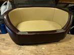 Dogbed Honden mand Oxford I leer bruin/chestnut Large, Dieren en Toebehoren, Hondenmanden, Ophalen, Gebruikt, Leer