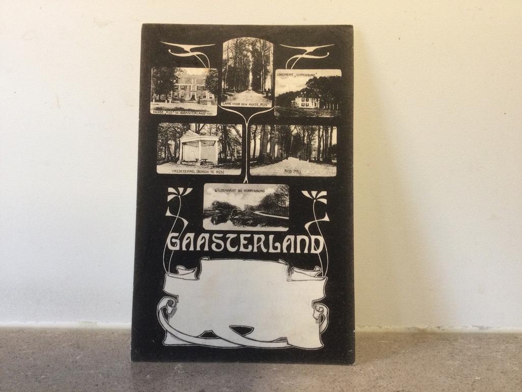 Ansichtkaart Gaasterland, Verzenden, Voor 1920, Ongelopen, Friesland