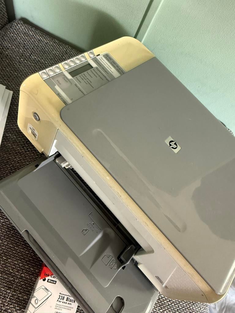 HP PSC 1507 All-in-One Printer met papier en inkt, Computers en Software, Printers, Gebruikt, Inkjetprinter, All-in-one, Kleur printen