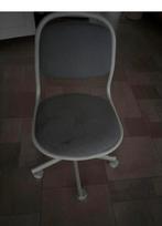 Bureau stoel grijs ikea, Ophalen of Verzenden, Gebruikt, Grijs