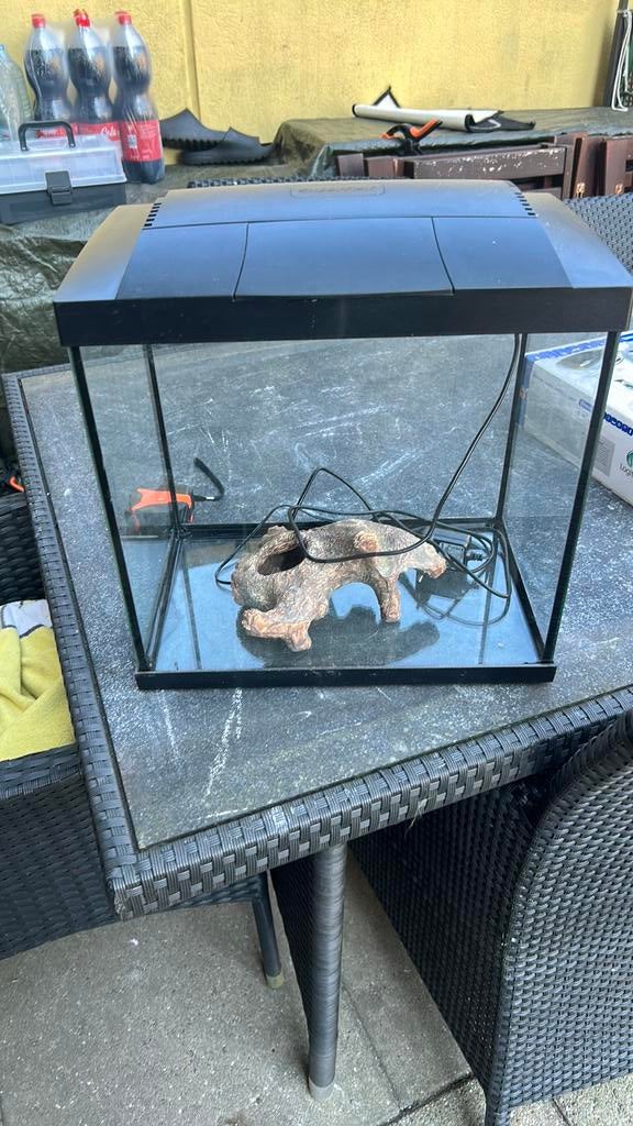 Aquarium SuperFish 35x22x35 cm, Dieren en Toebehoren, Vissen | Aquaria en Toebehoren, Ophalen, Zo goed als nieuw, Leeg aquarium